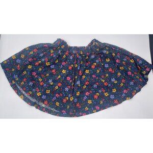 Old Navy Skirt Girls Toddler Size 2t Floral Blue Pink Yellow